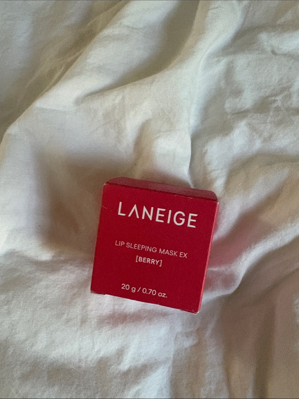 LANEIGE Lip Sleeping Mask EX - Berry Red Box
